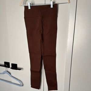 Buffbunny Ribbed Seamless Leggings Mocha